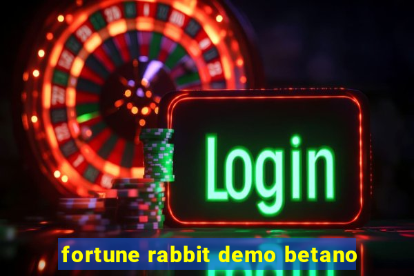 fortune rabbit demo betano